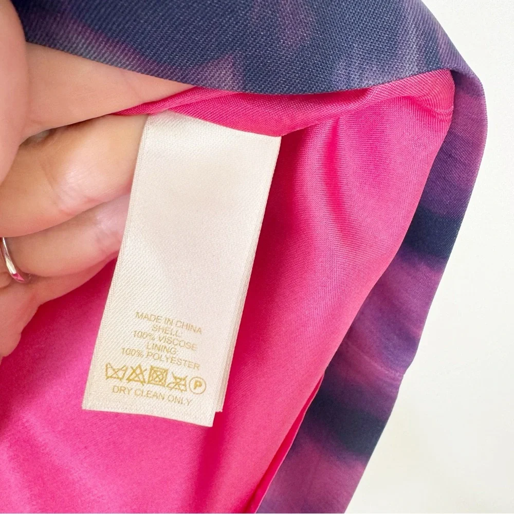 Kate Spade Watercolor Barry Skirt In Simply Cinema Size 10 - Picture 6 of 6